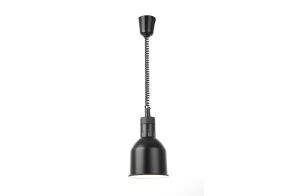 Rise and fall heat lamp cylindrical, HENDI, Black, 230V/250W, ?175x(H)250mm