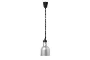 Rise and fall heat lamp cylindrical, HENDI, Silver, 230V/250W, ?175x(H)250mm