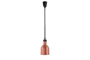 Rise and fall heat lamp cylindrical, HENDI, Copper, 230V/250W, ?175x(H)250mm