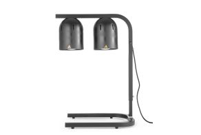 2 lamp infrared food warmer bridge, HENDI, Black, 230V/250W, 453x360x(H)790mm