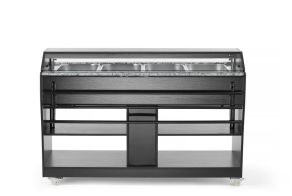 Heated buffet, HENDI, GN 1/1, 1490x765x(H)1370mm