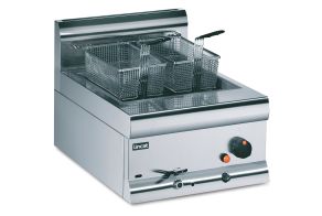 Lincat Silverlink 600 Propane Gas Counter-top Single Tank Fryer - 2 Baskets - W 450 mm - 10.5 kW