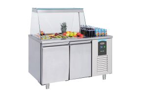 SALADETTE 2 DOORS 3x 1/1GN CONTAINER
