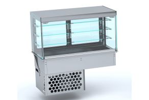 DROP-IN CUBIC REFRIGERATED DISPLAY - CLOSED 3/1