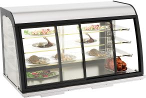 DROP-IN HEATED DISPLAY 155L SLIDING DOORS