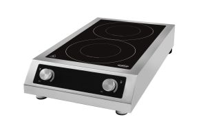COUNTERTOP INDUCTION COOKING TOP 2 HOBS  ONLY SUITABLE FOR INDUCTION PANS
