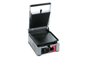 Elio Flat/Ribbed Single Panini Grill