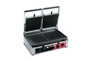 PD Double Ribbed Panini Grill