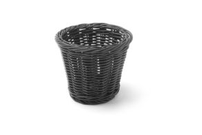 Snack basket, HENDI, Black, ?130x(H)110mm