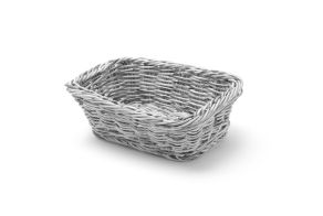 Bakery basket, HENDI, Light grey, 190x130x(H)60mm