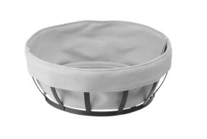 Bakery basket with bag, HENDI, round, 220x220x(H)80mm