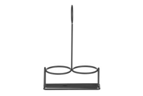 Condiment rack black, HENDI, 135x65x(H)200mm