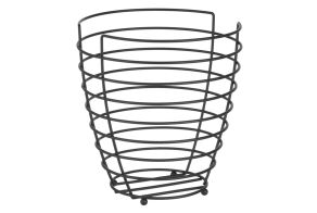 Fruit basket black, HENDI, ?230x(H)250mm