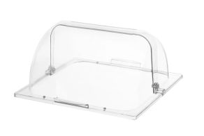 Rolltop presentation cover GN 2/3, HENDI, Roll top cover only, 365x335x(H)175mm