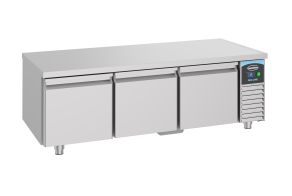 REFRIGERATED COUNTER 600 HEIGHT 3 DRAWERS