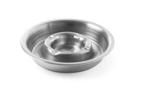 Ashtray with fire rim, HENDI, ?160x(H)30mm