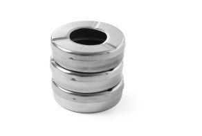 Ashtray with lid, HENDI, 3 pcs., ?90x(H)28mm