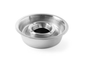 Ashtray with lower tray, HENDI, ?140x(H)40mm