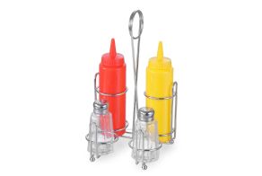 Condiment set, HENDI, 148x140x(H)250mm