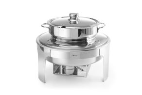 Soup chafing dish mirror finish, HENDI, Profi Line, 10L, ?420x(H)380mm