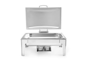 Chafing dish GN 1/1 satin finish, HENDI, Profi Line, 9L, 570x430x(H)290mm