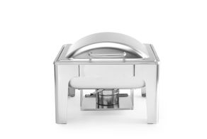 Chafing dish GN 1/2 satin finish, HENDI, Profi Line, 4L, 365x370x(H)280mm