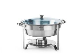 Chafing dish - round, HENDI, Kitchen Line, 3,5L, ?390x(H)270mm