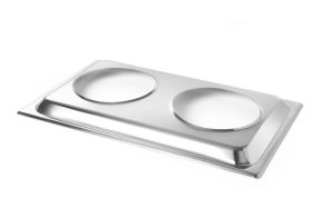 Conversion for 2 bain-marie pans, HENDI, conversion, GN 1/1, 530x325x(H)30mm