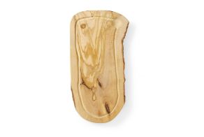 Serving board with groove, olive wood, rectangular, HENDI, 400x250x(H)18mm