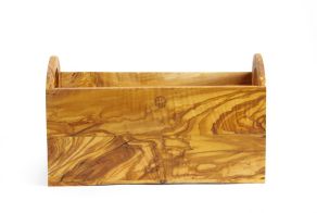 Bread box, olive wood, HENDI, 245x198x(H)194mm