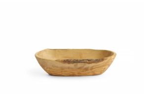 Olive wood bowl oblong, HENDI, 205x95x(H)50mm