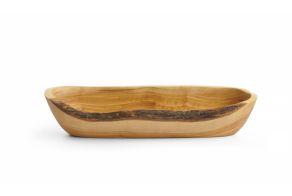 Olive wood bowl oblong, HENDI, 300x95x(H)60mm