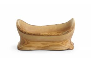 Decorative olive wood bowl, HENDI, 365x200x(H)290mm