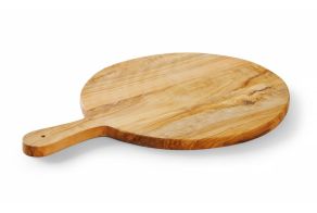 Olive wood serving board, HENDI, ?320x(H)19mm