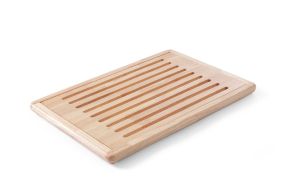 Bread cutting board, HENDI, Wood dark, 475x322mm