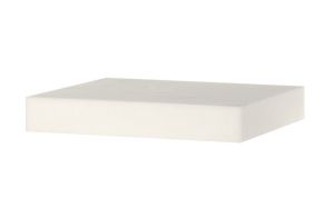 Butcher block HDPE, HENDI, block, White, 500x400x(H)80mm