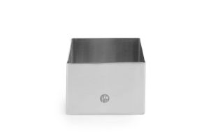 Food ring and pusher square, HENDI, food ring, 65x65x(H)45mm