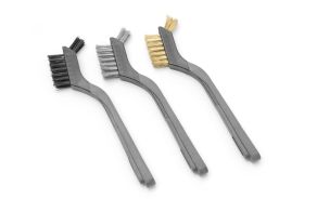 Wire brush set narrow - 3 pcs, HENDI, 3 pcs., (L)178mm