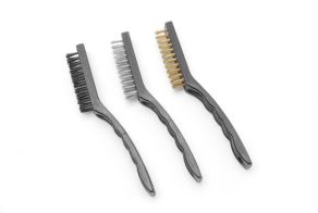 Wire brush set narrow - 3 pcs, HENDI, 3 pcs., (L)230mm