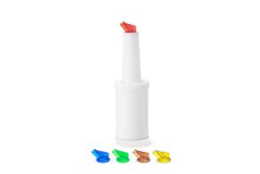 Store & pour bottle, BarUp, 0,8L, White, ?90x(H)300mm
