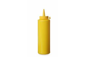 Dispenser bottles, HENDI, 0,2L, Yellow, ?50x(H)185mm