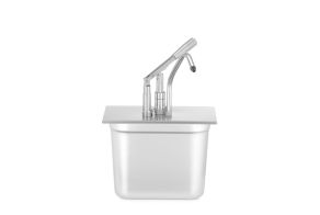 Lid with dispenser for GN containers, HENDI, GN 1/4, 270x165mm
