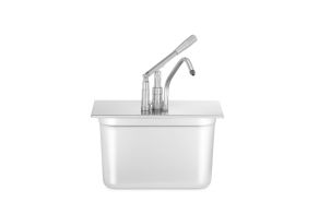 Lid with dispenser for GN containers, HENDI, GN 1/3, 330x180mm