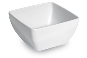 Square bowl, HENDI, White, 190x190x(H)100mm