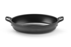 Mini oval pan Little Chef, Fine Dine, Black, 155x80x(H)37mm
