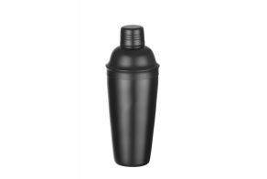 Cobbler shaker 3-part, BarUp, Black, ?85x(H)240mm