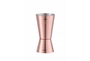 Jigger 25/50 ml, BarUp, Copper, ?42x(H)86mm