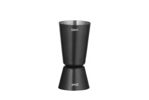 Jigger 25/50 ml, BarUp, Black, ?45x(H)86mm