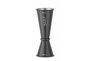 Jigger 25/50 ml, BarUp, Black, ?45x(H)110mm