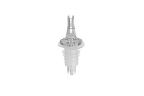 Free-flow pourer, BarUp, Transparent, Transparent, 4 pcs